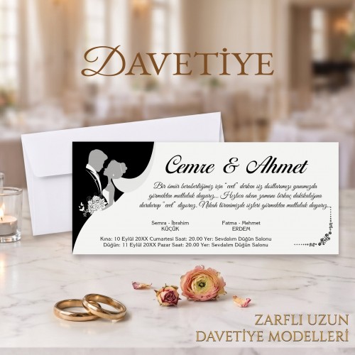 Beren Uzun Davetiye 0960 - Yaren Davetiye